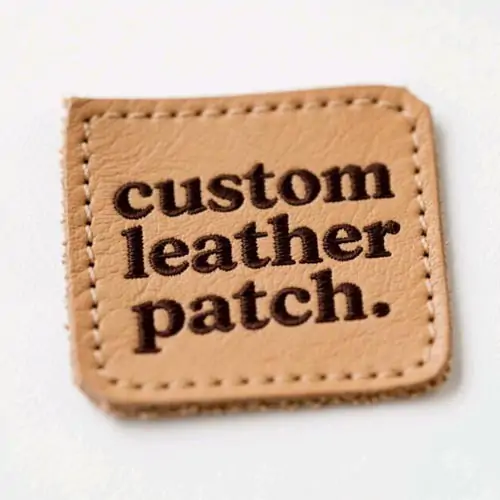 Back view of a Velcro patch, showcasing the attachment option for versatile use.