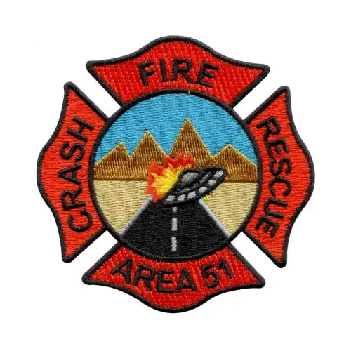 Back view of a Velcro patch, showcasing the attachment option for versatile use.