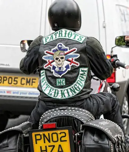 Back view of a Velcro patch, showcasing the attachment option for versatile use.