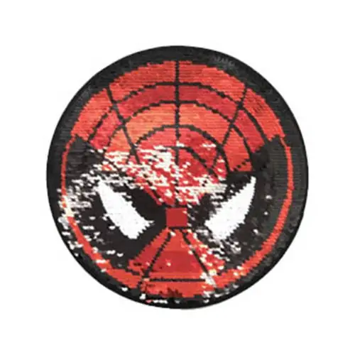 Back view of a Velcro patch, showcasing the attachment option for versatile use.