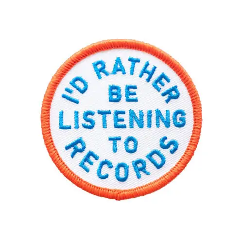 Back view of a Velcro patch, showcasing the attachment option for versatile use.