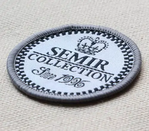 Back view of a Velcro patch, showcasing the attachment option for versatile use.