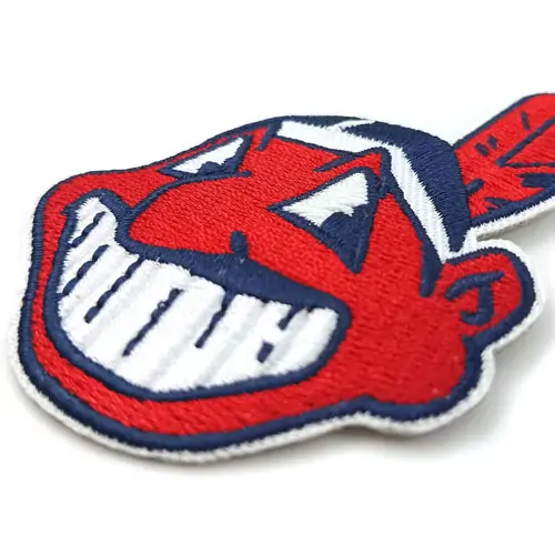 Back view of a Velcro patch, showcasing the attachment option for versatile use.