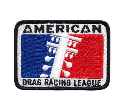 Back view of a Velcro patch, showcasing the attachment option for versatile use.