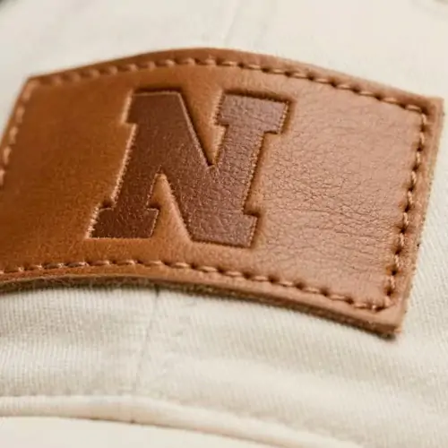 Back view of a Velcro patch, showcasing the attachment option for versatile use.