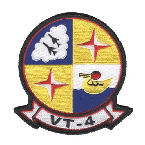 Back view of a Velcro patch, showcasing the attachment option for versatile use.