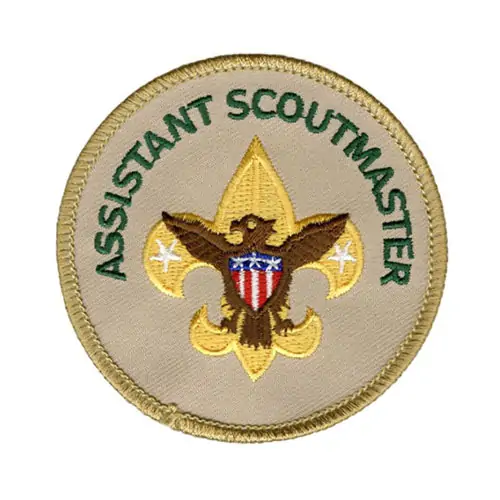 Back view of a Velcro patch, showcasing the attachment option for versatile use.
