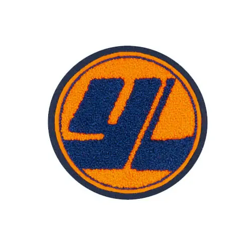 Back view of a Velcro patch, showcasing the attachment option for versatile use.