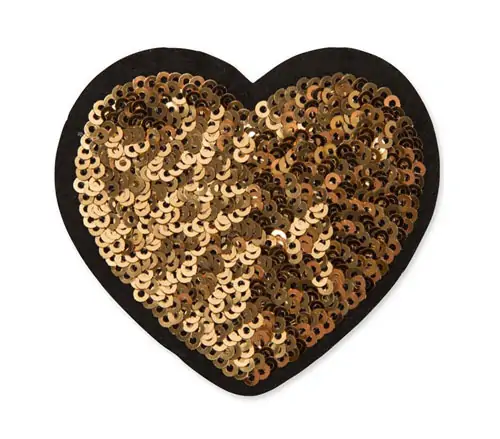 Back view of a Velcro patch, showcasing the attachment option for versatile use.