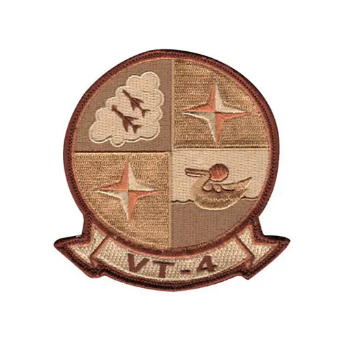 Back view of a Velcro patch, showcasing the attachment option for versatile use.