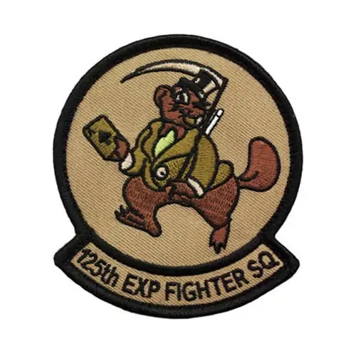 Back view of a Velcro patch, showcasing the attachment option for versatile use.