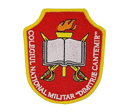 Back view of a Velcro patch, showcasing the attachment option for versatile use.