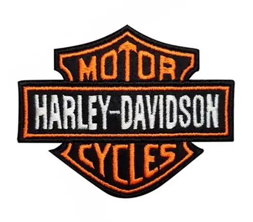 Back view of a Velcro patch, showcasing the attachment option for versatile use.