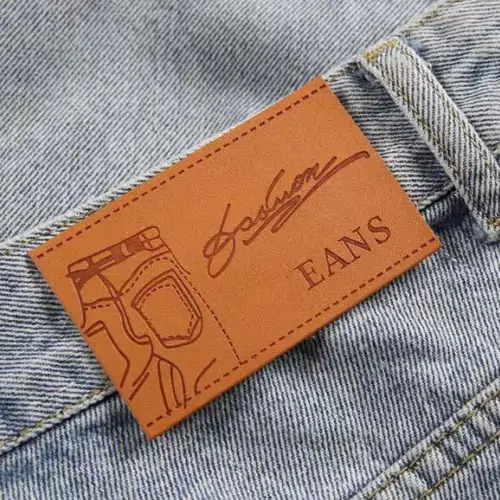 Back view of a Velcro patch, showcasing the attachment option for versatile use.
