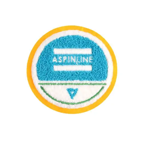 Back view of a Velcro patch, showcasing the attachment option for versatile use.