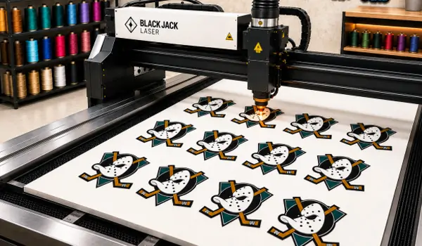 Precision Laser-Cut Contour Patches with Clean, Accurate Edges